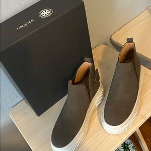 J/SLIDES Charcoal Slip-On Sneakers